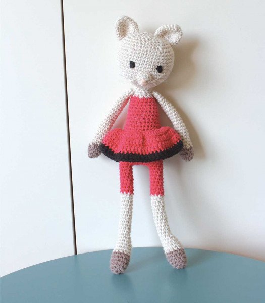 Crochet Mouse Cuddly toy