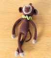 Crochet cuddly toy in pure cotton