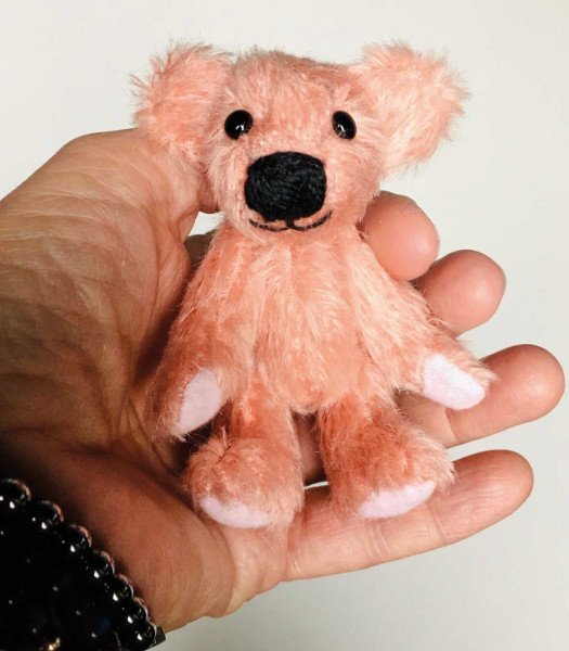 Mohair bear 10 cm