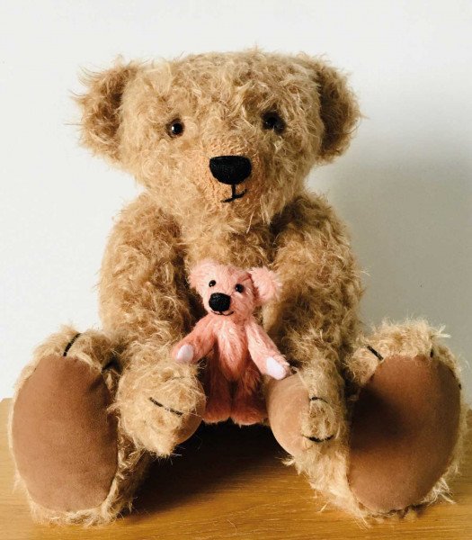 Small articulated bear 10 cm