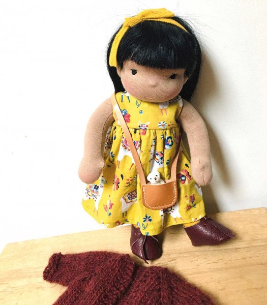 Poupée artisanale 100% naturelle