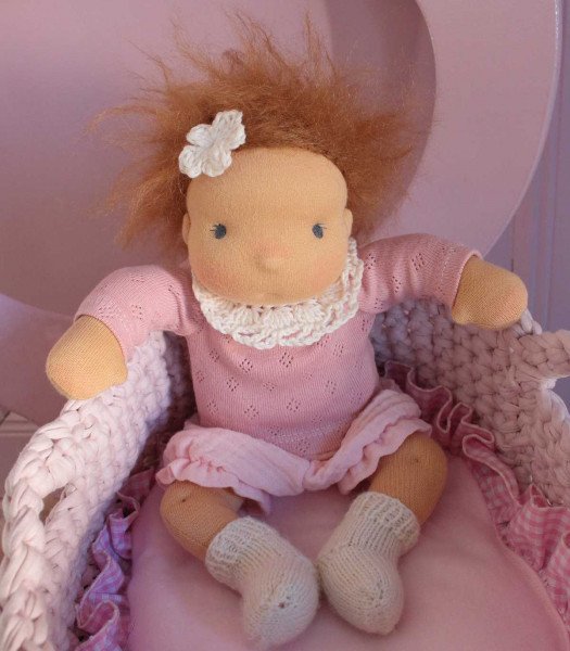 Adorable Waldorf baby