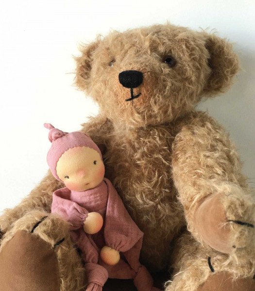 Waldorf soft toy for little girls