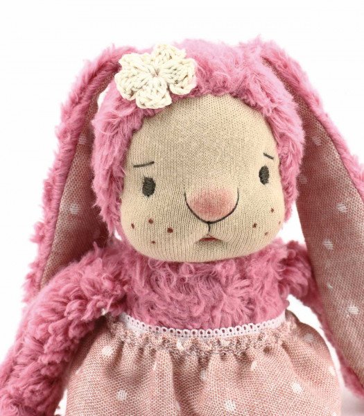 Natural baby cuddly toy
