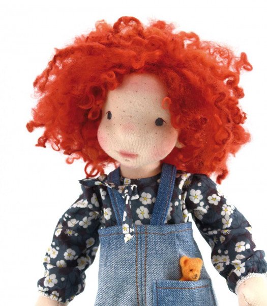 Cheveux de poupée en pure laine "Teeswater locks"