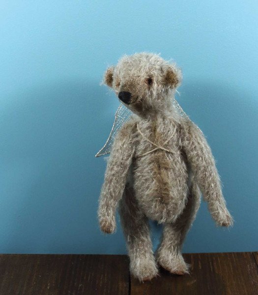 Old fashioned mohair bear