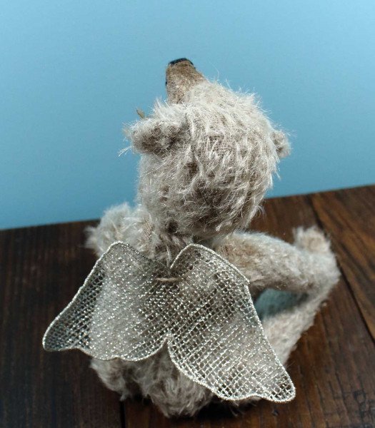 Mohair bear for collection or decoration