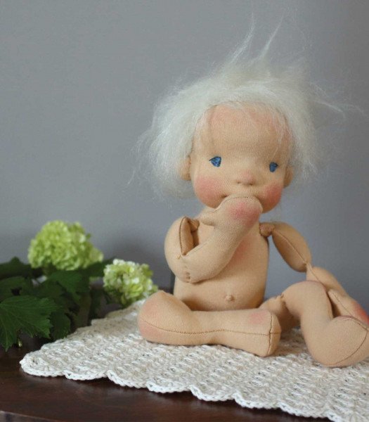 Work in progress on doll