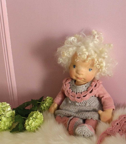 Handmade baby doll