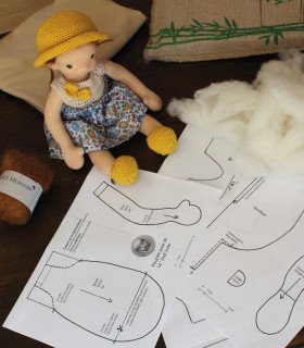 Patron de poupée Waldorf