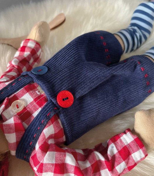 Waldorf doll with 2 complete outfits