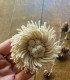 Superb textile art brooch
