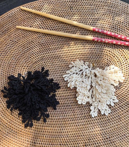 Bijoux micro crochet