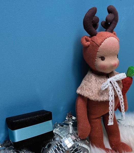 Adorable petite poupée Waldorf à offrir à Noël !