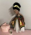 Poupée artisanale articulée