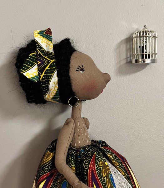 Adorable poupée de chiffon