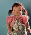 Poupée Waldorf avec tous ses vêtements